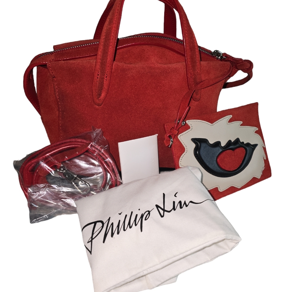 Authentic Phillip Lim Ames Small Patchwork Satche… - image 3